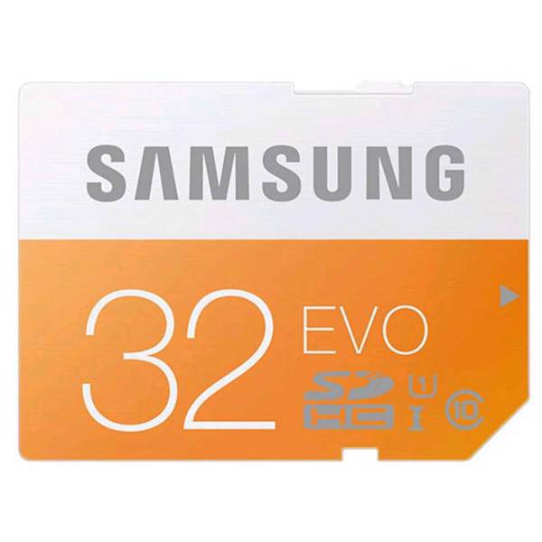 Samsung Evo UHS-I U1 Class 10 48MBps SDHC 32GB، کارت حافظه SDHC سامسونگ مدل Evo کلاس 10 استاندارد UHS-I U1 سرعت 48MBps ظرفیت 32 گیگابایت