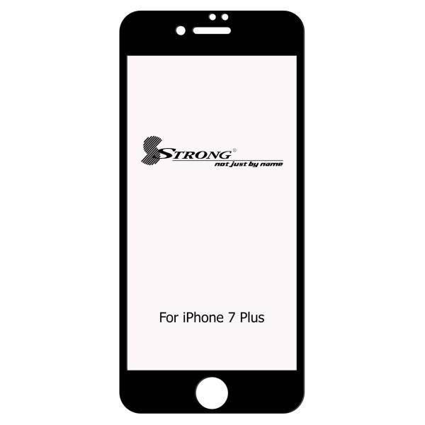 Strong Full Cover Glass Screen Protector For iPhone 7/8 Plus، محافظ صفحه نمایش استرانگ مدل Full Cover مناسب برای گوشی موبایل آیفون 7 و 8 پلاس