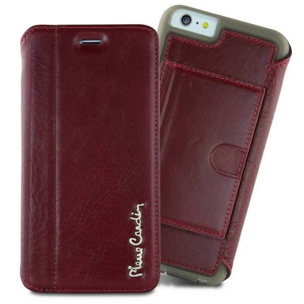 Pierre Cardin PCL-P14 Leather Cover For iPhone 6/6s Plus، کاور چرمی پیرکاردین مدل PCL-P14 مناسب برای گوشی آیفون 6s/6 پلاس