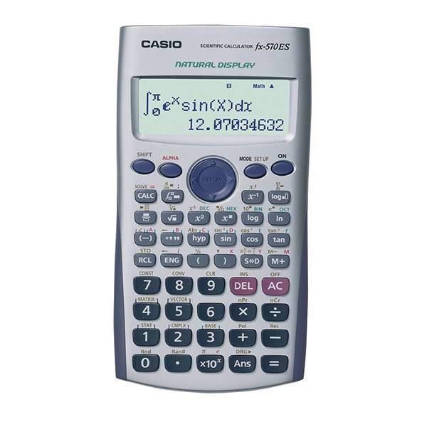 Casio FX-570 ES Calculator، ماشین حساب کاسیو FX-570 ES