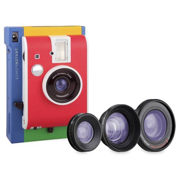 Lomography Murano Instant Camera With Lenses، دوربین چاپ سریع لوموگرافی مدل Murano به همراه سه لنز