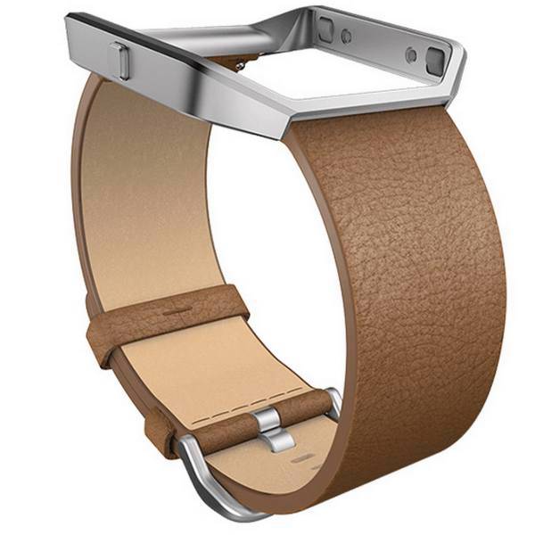 Fitbit Blaze Leather Wrist Strap Size Large، بند مچ بند هوشمند فیت بیت مدل Blaze Leather سایز بزرگ