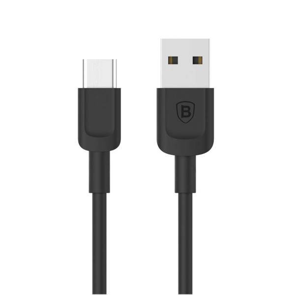 Baseus Zoole Series 2A USB to Type-c Cable 1m، کابل تبدیل USB به Type-c باسئوس مدل Zoole Series 2A به طول 1 متر
