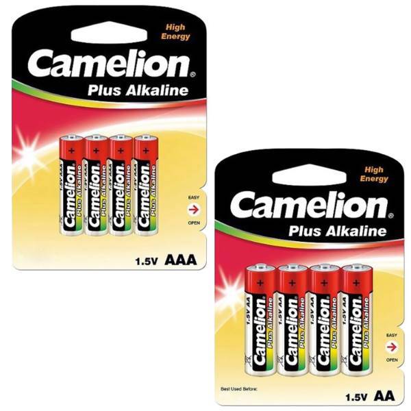 Camelion Plus Alkaline Battery Pack Of 8، باتری کملیون مدل پلاس آلکالاین بسته 8 عددی