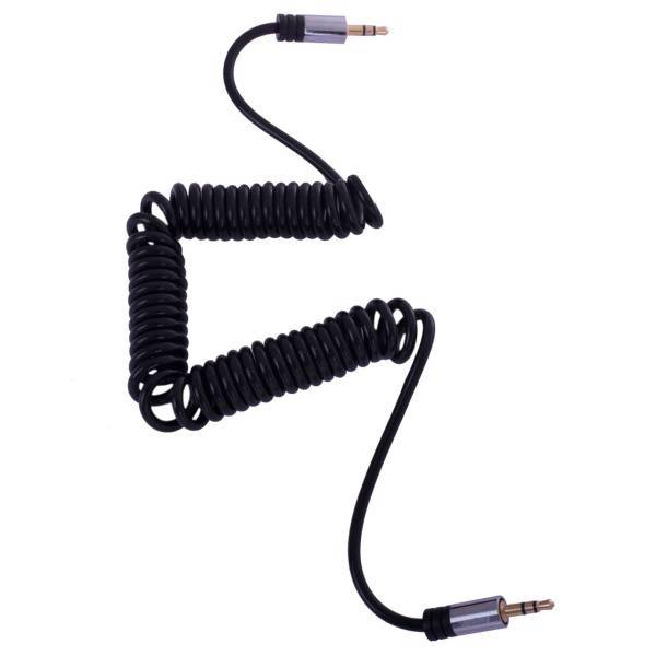Energizer Coiled Auxiliary Audio Cable 2.4m، کابل صوتی فنری انرجایزر مدل Auxiliary به طول 2.4 متر