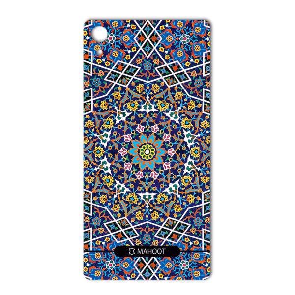 MAHOOT Imam Reza shrine-tile Design Sticker for Sony Xperia Z2، برچسب تزئینی ماهوت مدل Imam Reza shrine-tile Design مناسب برای گوشی Sony Xperia Z2