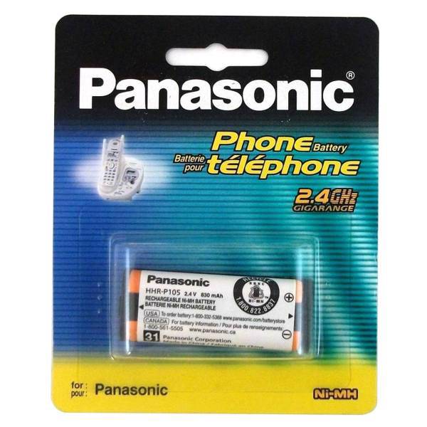 Panasonic HHR-P105A/1B Battery، باتری تلفن بی سیم پاناسونیک مدل HHR-P105