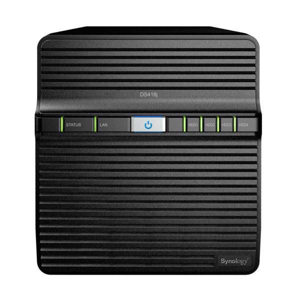 Synology DiskStation DS418j 4-Bay NAS Server، ذخیره ساز تحت شبکه 4Bay سینولوژی مدل دیسک استیشن DS418j