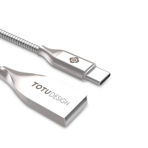Totu Joe USB To USB-C Cable 1m، کابل تبدیل USB به USB-C توتو مدل Joe به طول 1 متر