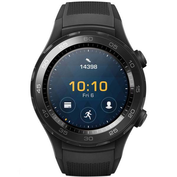 Huawei Watch 2 Sport Carbon Black SmartWatch، ساعت هوشمند هوآوی واچ 2 مدل Sport Carbon Black