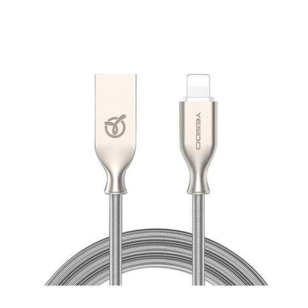 Yesido Ca-07 USB To Lightning Cable 1m، کابل تبدیل USB به لایتنینگ یسیدو مدل Ca-07 به طول 1متر