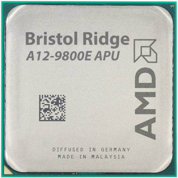 AMD Bristol Ridge A12-9800E APU CPU، پردازنده مرکزی ای ام دی مدل Bristol Ridge A12-9800E APU