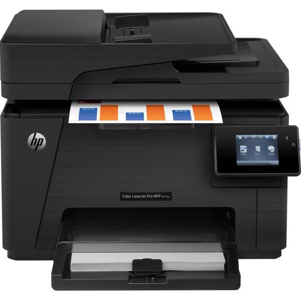 HP LaserJet Pro MFP M177fw Multifunction Color Laser Printer، پرینتر چندکاره لیزری رنگی اچ پی مدل LaserJet Pro MFP M177fw