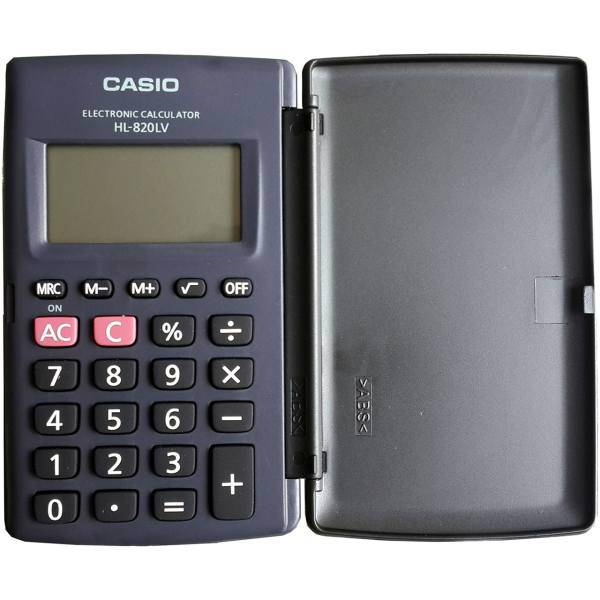 Casio HL-820LV-WE-W Calculator، ماشین حساب کاسیو مدل HL-820-LVWE