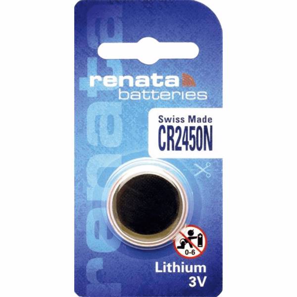 Renata CR2450 Lithium Battery، باتری سکه ای رناتا مدل CR2450