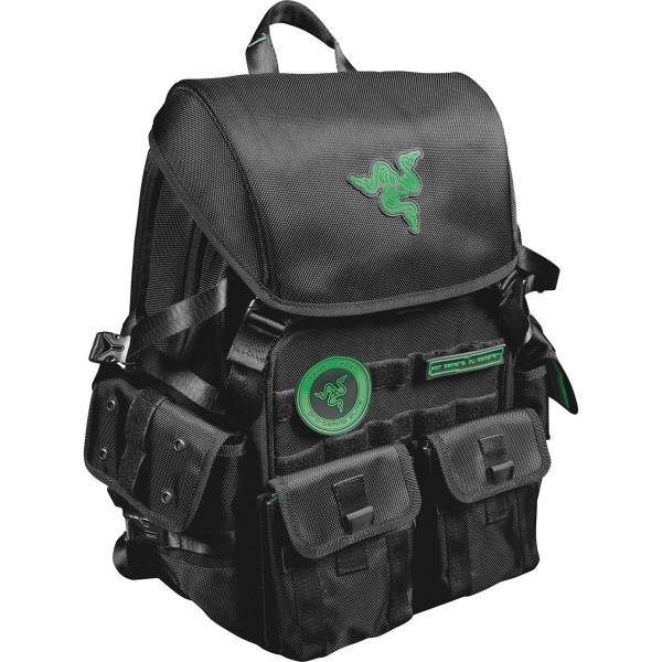 Razer Tactical Pro Backpack For 15 Inch Laptop، کوله پشتی لپ تاپ ریزر مدل Tactical Pro مناسب برای لپ تاپ 15 اینچی