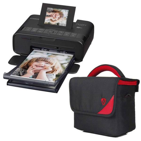 Canon SELPHY CP1200 Wireless Photo Printer With1 bag، پرینتر چاپ عکس بی سیم کانن مدل SELPHY CP1200 به همراه 1 عدد کیف