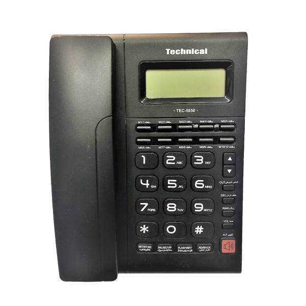Technical TEC-5850 Phone، تلفن تکنیکال مدل TEC-5850