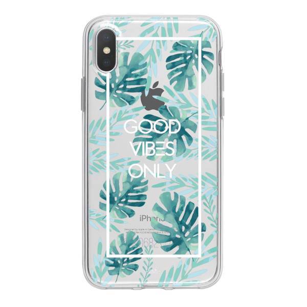 کاور ژله ای مدل Good Vibes Only مناسب برای گوشی موبایل آیفون X / 10
