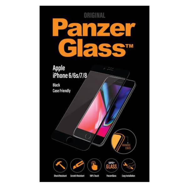 Panzer Glass Iphone 6/6S/7/8، محافظ صفحه نمایش پنزر گلس مناسب برای گوشی موبایل Iphone 6/6S/7/8