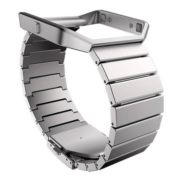 Fitbit Blaze Metal With Frame Wrist Strap، بند مچ بند هوشمند فیت بیت مدل Blaze Metal With Frame