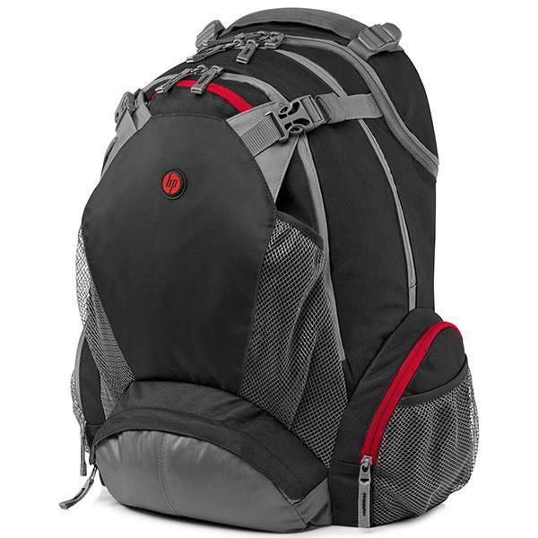 HP Full Featured F8T76AA Backpack For 17.3 Inch Laptop، کوله لپ تاپ اچ پی مدل اوت دور اسپورت کد F8T76AA برای لپ تاپ 17.3 اینچ