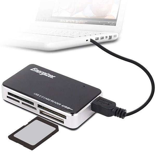 Energizer USB 2.0 Multi Card Reader، کارت خوان چند کاره انرجایزر با رابط USB 2.0