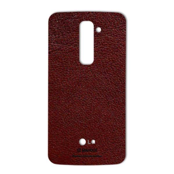 MAHOOT Natural Leather Sticker for LG G2، برچسب تزئینی ماهوت مدلNatural Leather مناسب برای گوشی LG G2