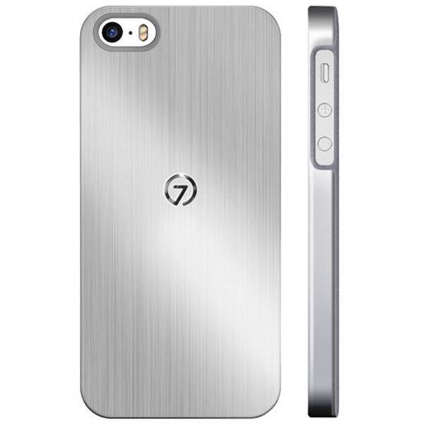 Apple iPhone 5/5S Sevenmilli Urban Series Cover - Silver، کاور سون میلی سری Urban مناسب برای گوشی موبایل آیفون 5/5S - نقره ای