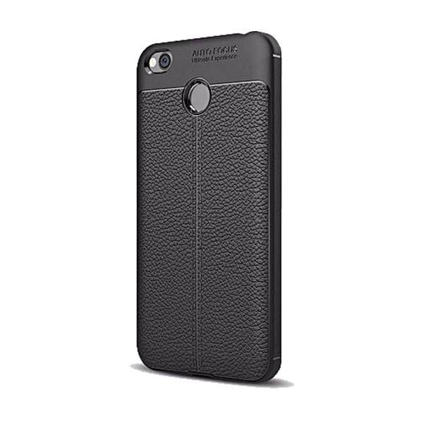 TPU Leather Design Cover For Xiaomi Redmi 4X، کاور ژله ای طرح چرم مناسب برای گوشی موبایل شیائومی Redmi 4X