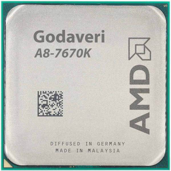 AMD Godavari A8-7670K CPU، پردازنده مرکزی ای ام دی مدل Godavari A8-7670K