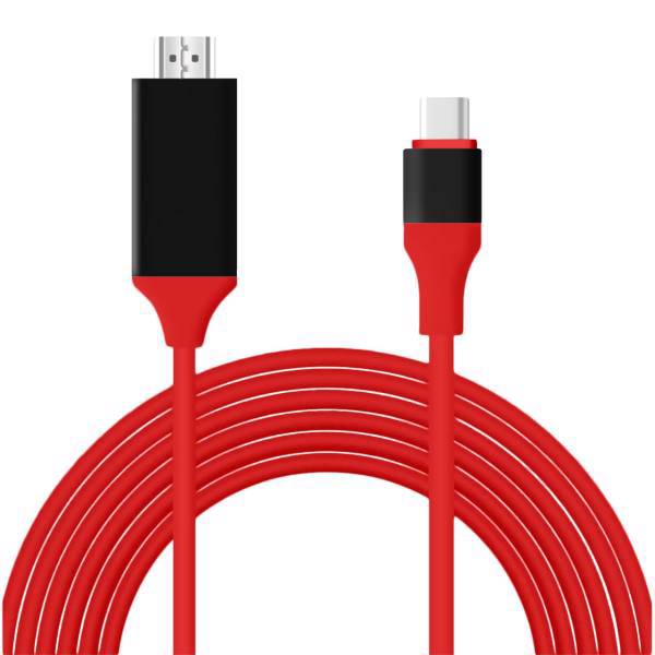A41-00161-A56-11 HDMI To USB-C Cable 2m، کابل تبدیل HDMI به USB-C مدل A41-00161-A56-11 به طول 2 متر
