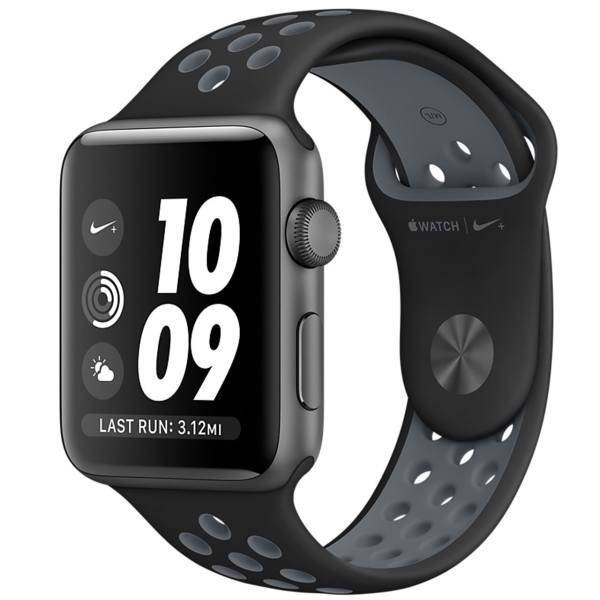 Apple Watch 2 Nike Plus 42mm Space Gray with Black/Gray Band، ساعت هوشمند اپل واچ 2 مدل Nike Plus 42mm Space Gray with Black/Gray Band