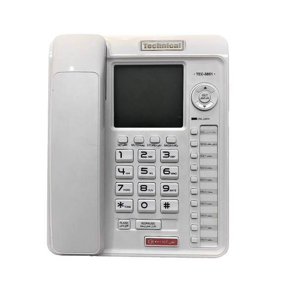 Technical TEC-5851 Phone، تلفن تکنیکال مدل TEC-5851