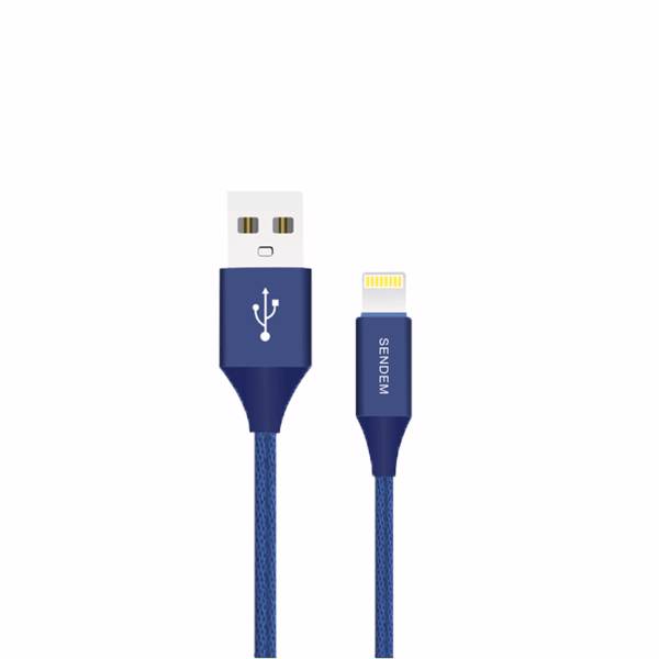 SENDEM M11 Lighting to USB Cable 1m، کابل تبدیل USB به لایتنینگ سند ای ام مدل M11 طول 1متر