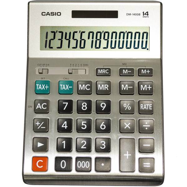 CASIO DM-1400B Calculator، ماشین حساب کاسیو مدل DM-1400B
