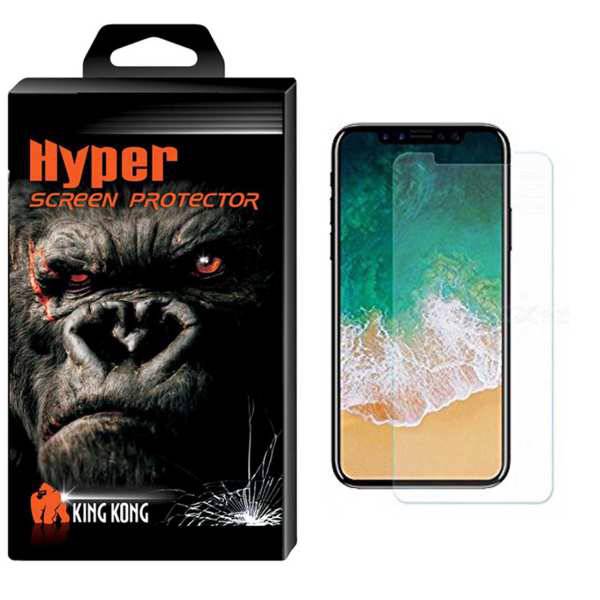 Hyper Fullcover King Kon TPU Screen Protector For Apple Iphone X، محافظ صفحه نمایش تی پی یو کینگ کونگ مدل Hyper Fullcover مناسب برای گوشی اپل آیفون X 10