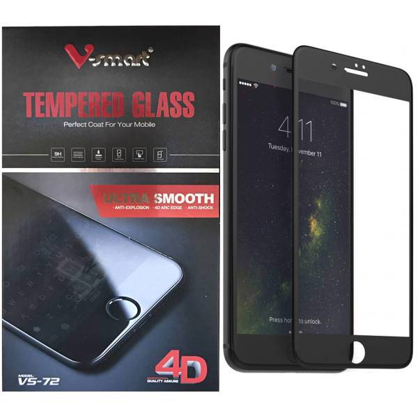 V-Smart VS-72 Glass Screen Protector For Apple iPhone 8 Plus/7 Plus، محافظ صفحه نمایش شیشه ای وی اسمارت مدل VS-72 مناسب برای گوشی اپل آیفون 8 پلاس/7 پلاس