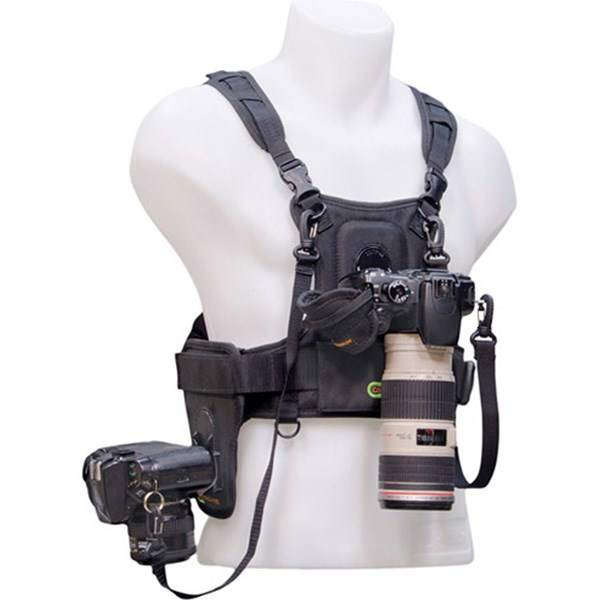 Cotton Carrier Camera System Camera Vest And Side Holster 124RTL-D، جلیقه و آویز جانبی دوربین Cotton Carrier مدل 124RTL-D