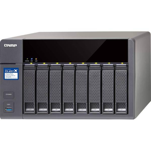 Qnap TS-831X-4G NASiskless، ذخیره ساز تحت شبکه کیونپ مدل TS-831X-4G بدون دیسک
