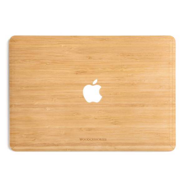 Woodcessories Apple Logo Wooden Cover For MacBook Pro Retina 13 Inch، کاور چوبی وودسسوریز مدل Apple Logo مناسب برای مک بوک پرو رتینا 13 اینچی