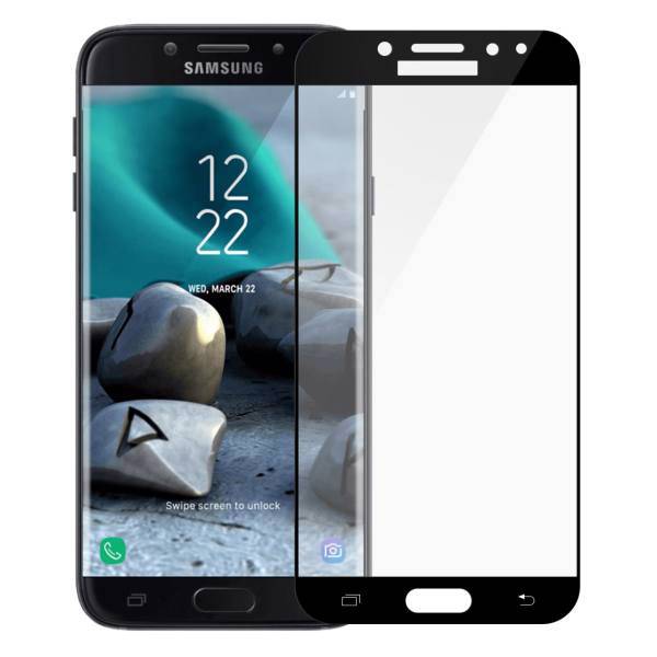 Tempered Full Glue Glass Screen Protector For Samsung Galaxy J7 Pro، محافظ صفحه نمایش تمپرد مدل فول چسب مناسب برای گوشی موبایل سامسونگ Galaxy J7 Pro