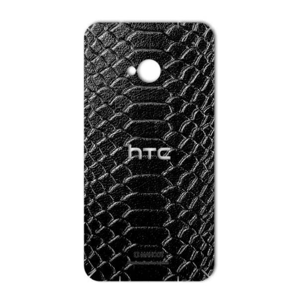 MAHOOT Snake Leather Special Sticker for HTC M7، برچسب تزئینی ماهوت مدل Snake Leather مناسب برای گوشی HTC M7