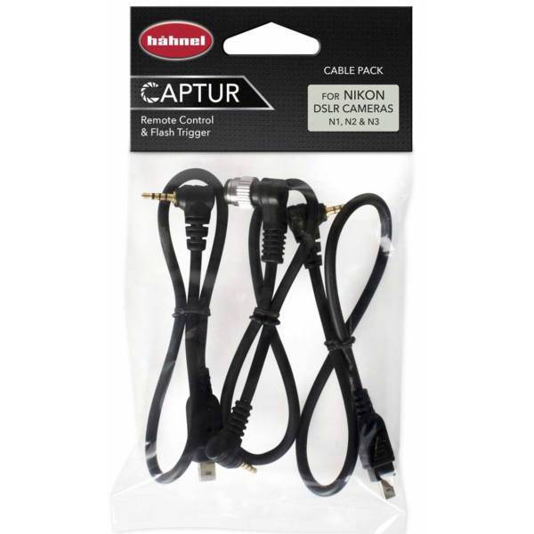Hahnel Captur Cable Pack For Nikon، ست کابل ریموت هنل برای نیکون