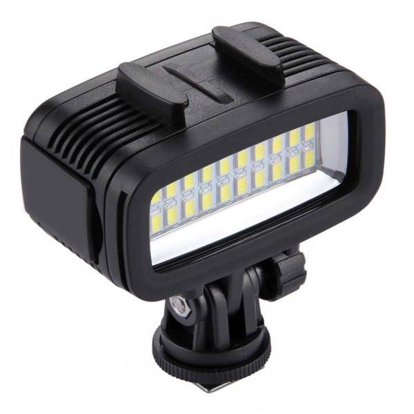 Puluz Portable Diving Photography LED Light، پروژکتور پلوز مدل Diving مناسب برای دوربین گوپرو