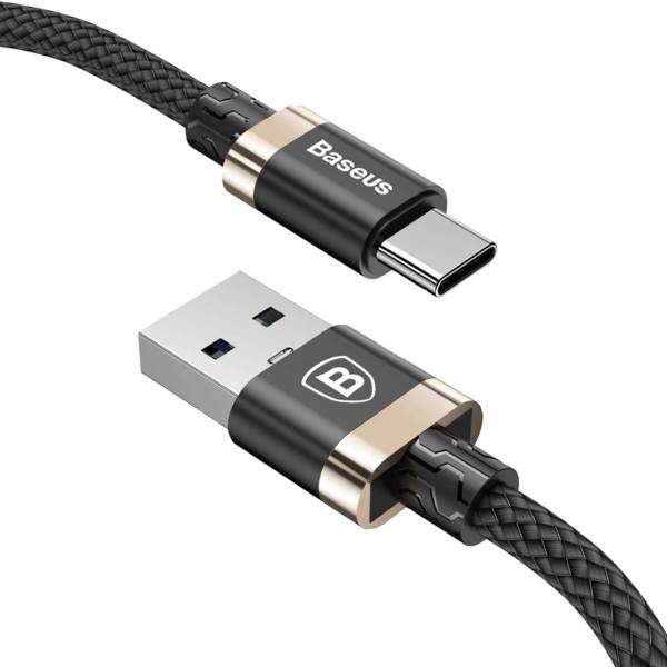 Baseus Golden Belt USB to USB Type-c Cable 1.5m، کابل تبدیل USB به USB Type-c باسئوس مدل Golden Belt به طول 1.5 متر