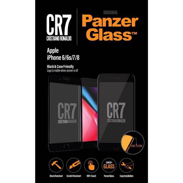 Panzerglass CR7 for iphone 8، محافظ صفحه نمایش پنزر گلس مدل CR7 مناسب برای گوشی آیفون 8