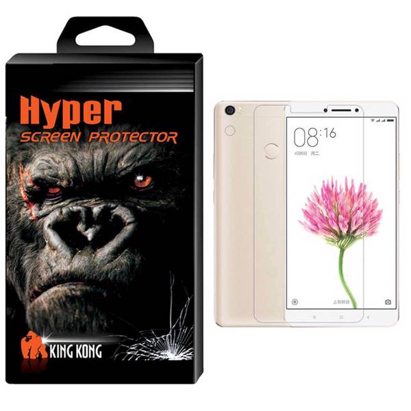 Hyper Protector King Kong Glass Screen Protector For Xiaomi Mi Max، محافظ صفحه نمایش شیشه ای کینگ کونگ مدل Hyper Protector مناسب برای گوشی شیاومی Mi Max