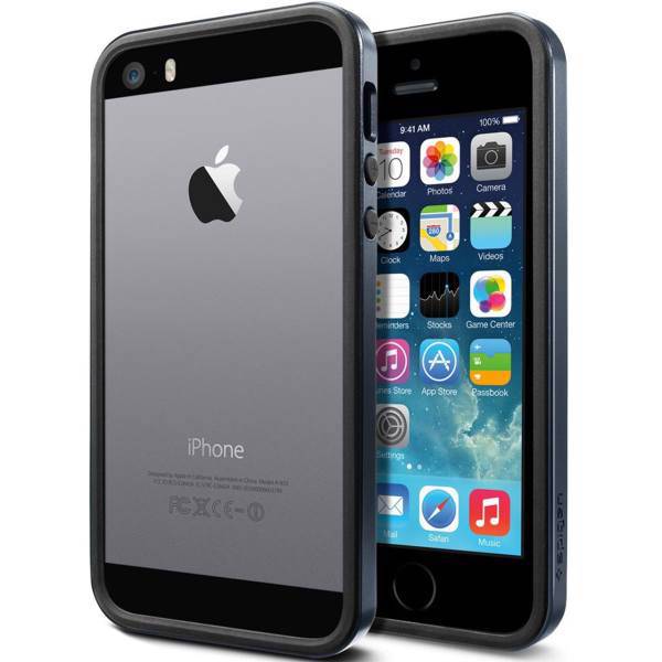 Spigen Neo Hybrid EX Slim Bumper For Apple iPhone 5/5s، بامپر اسپیگن مدل Neo Hybrid EX Slim مناسب برای گوشی موبایل آیفون 5/5s