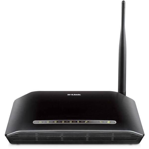 D-Link DSL-2730U N150 ADSL2+ Wireless Router، مودم-روتر بی‌سیم +ADSL2 دی لینک DSL-2730U